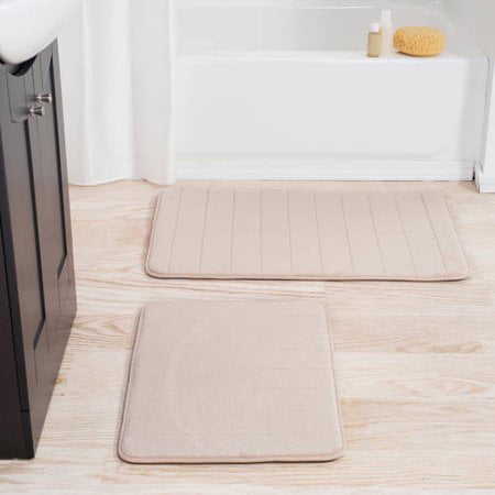 Absorbent Memory Foam Non-slip Carpet Bath Bedroom Bathroom Floor Shower Mat Rug 